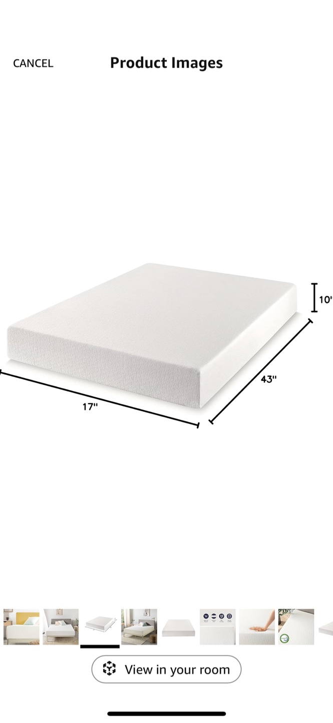 Queen 10-Inch Memory Foam Mattress - photo 2