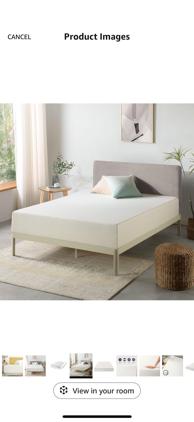 Queen 10-Inch Memory Foam Mattress