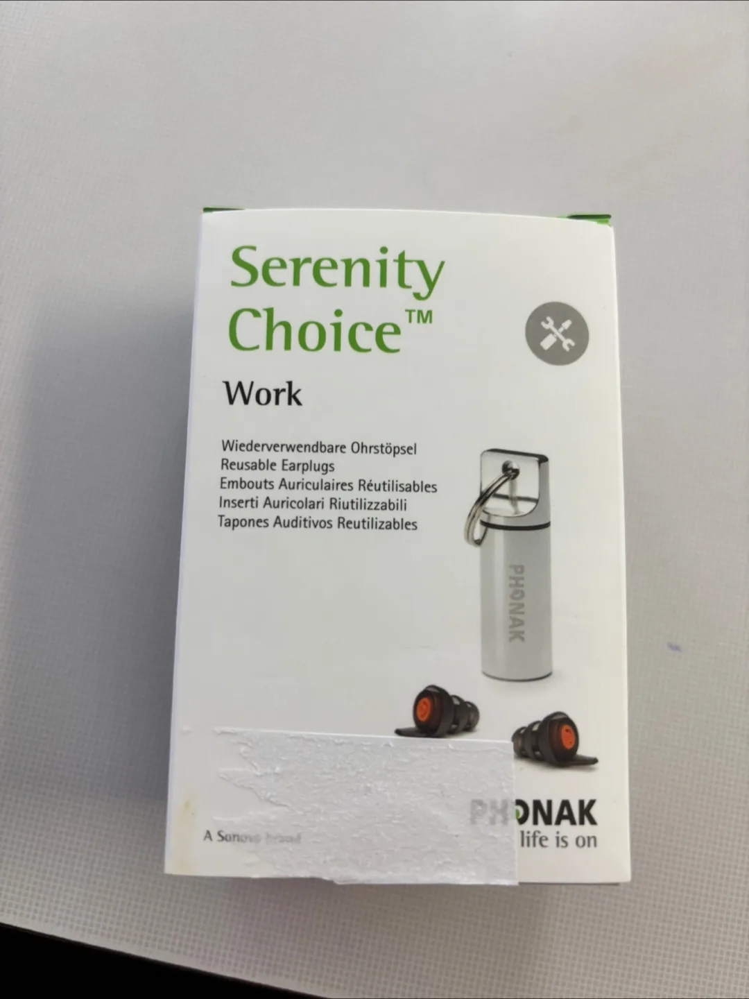 Phonak Serenity Choice Work Earplugs thumbnail