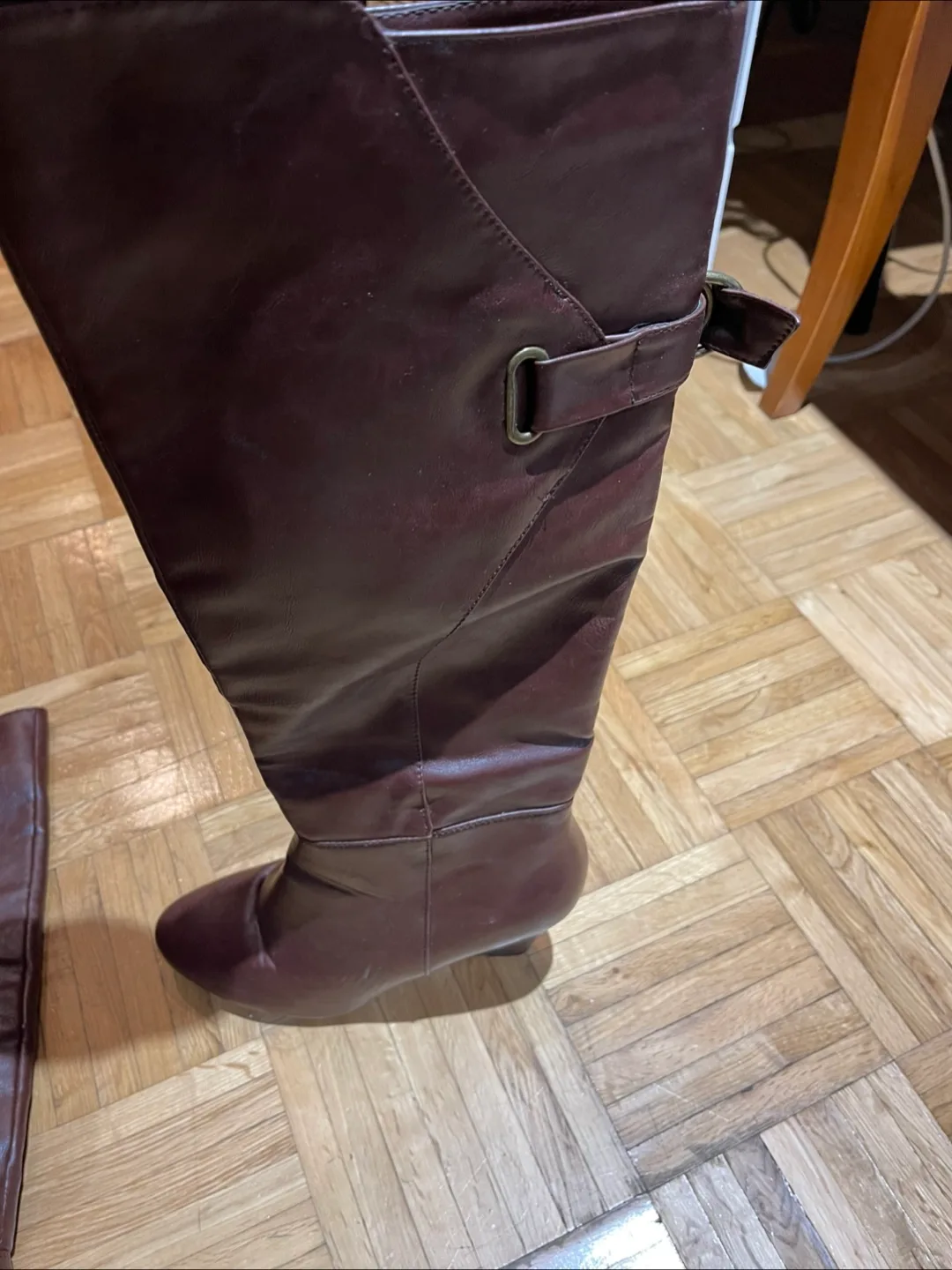 Brown Knee-High Boots - Size 8 image indicator(2)