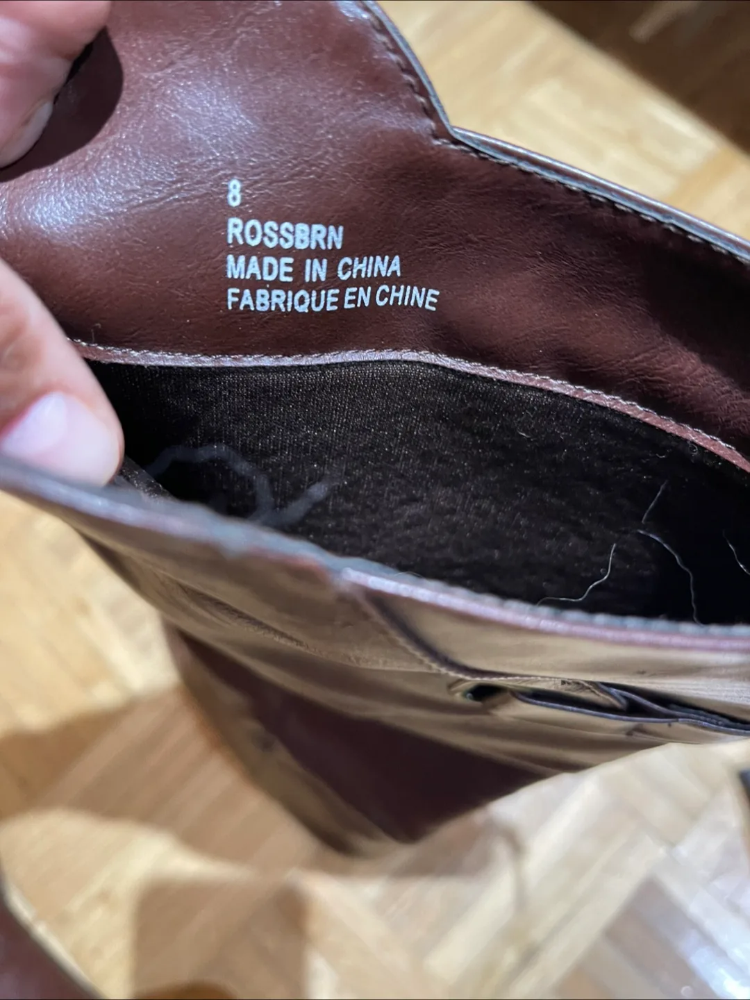 Brown Knee-High Boots - Size 8 image indicator(3)