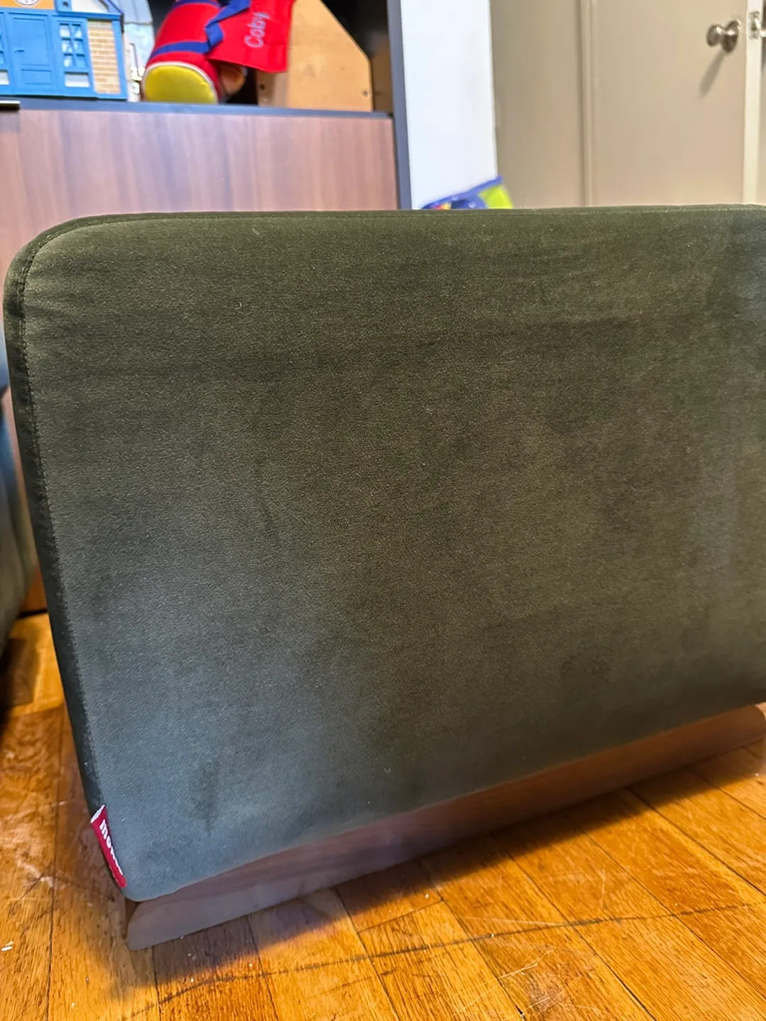 Monte Como Glider & Gliding Ottoman - Olive Green image indicator(5)