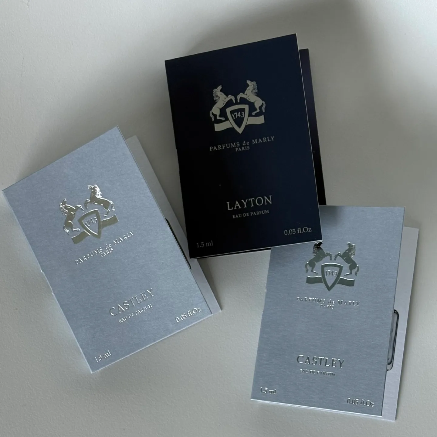 Parfums de Marly 2x Castley & 1x Layton Samples 🇨🇦 thumbnail
