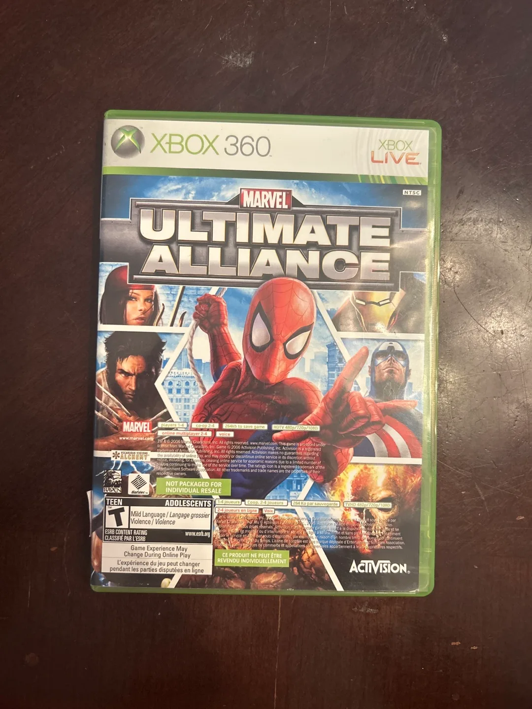 Marvel Ultimate Alliance - Xbox 360 Game thumbnail