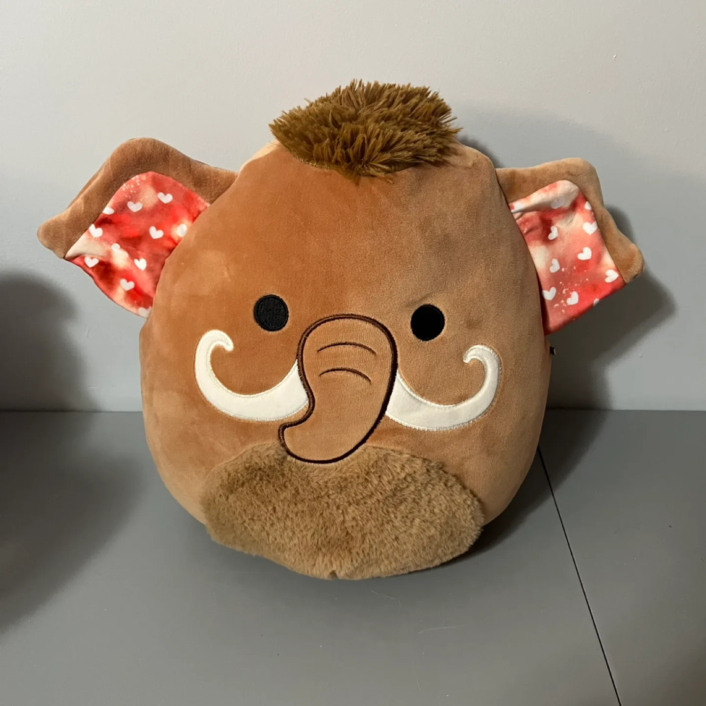 Squishmallows Chienda  the Brown Woolly Mammoth Mastodon thumbnail