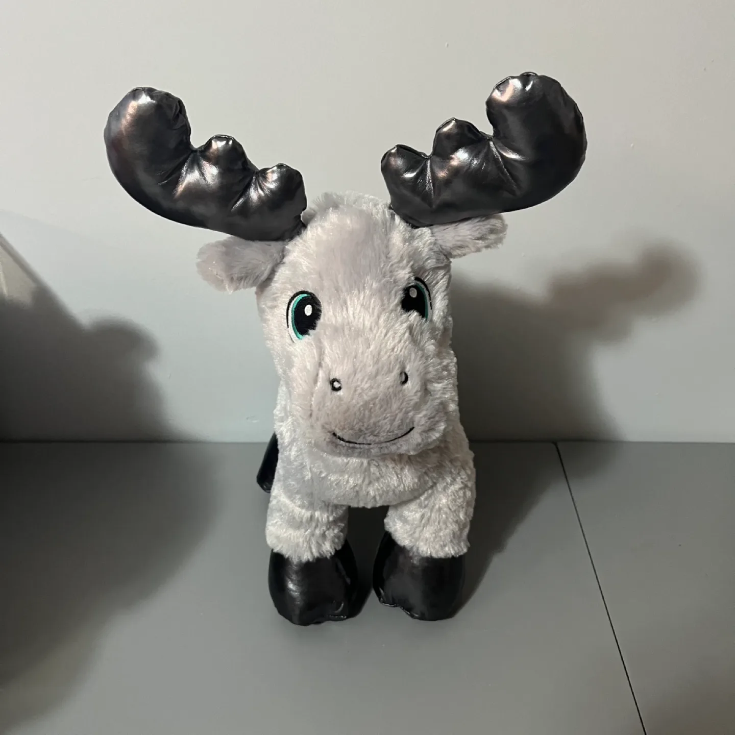 Build-A-Bear Workshop Silver Moose Plush 2018 thumbnail