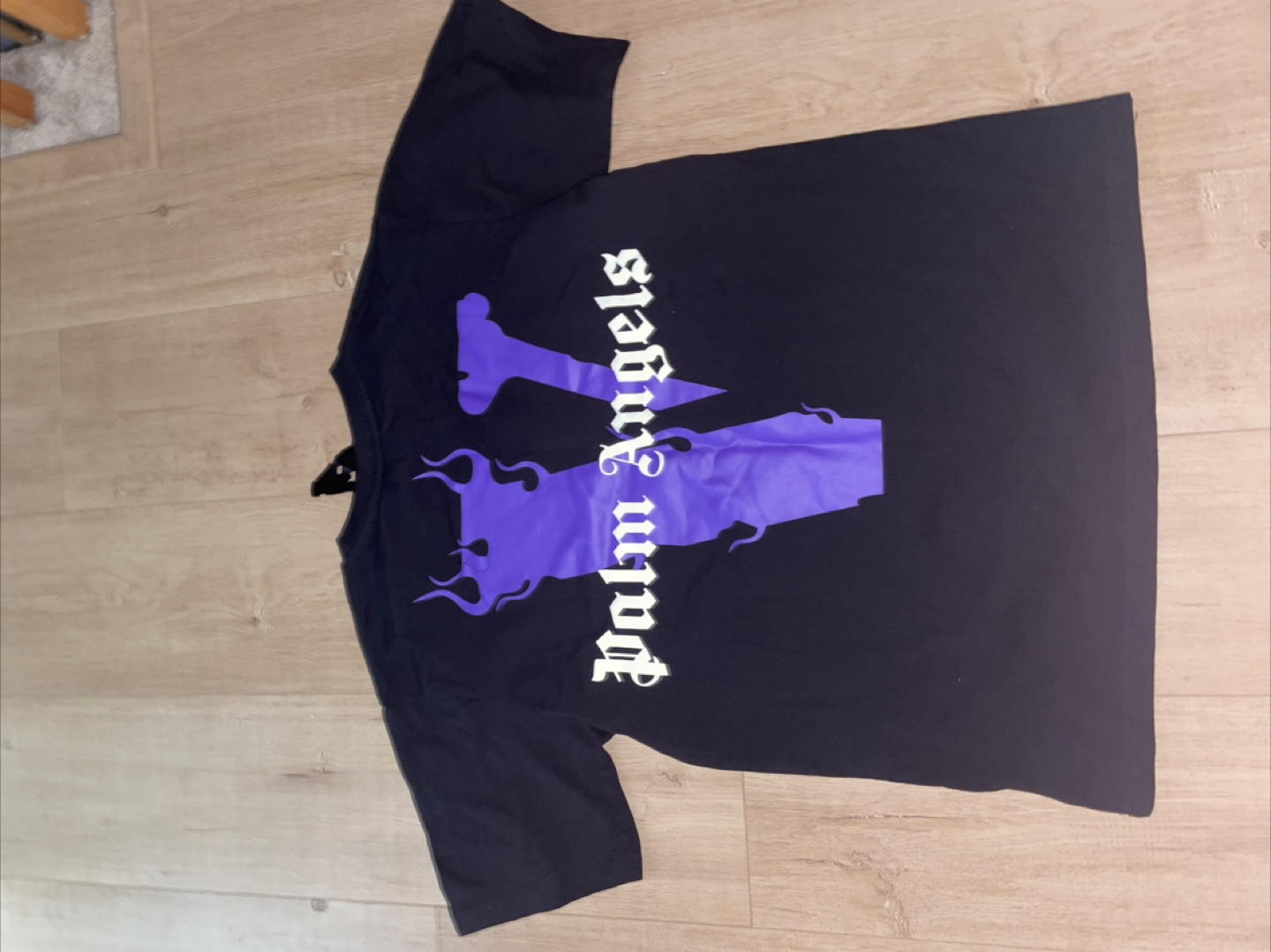 VLONE x Palm Angels Black Tee Size L - photo 3