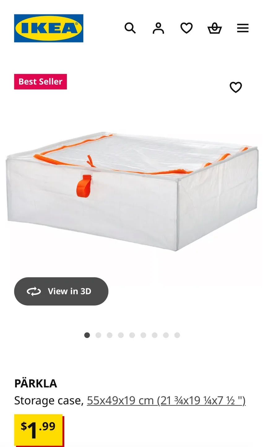 IKEA PÄRKLA Storage Case thumbnail
