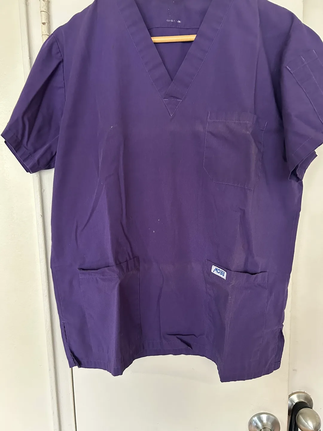 NOBB Purple Scrub Pants & Top Set thumbnail