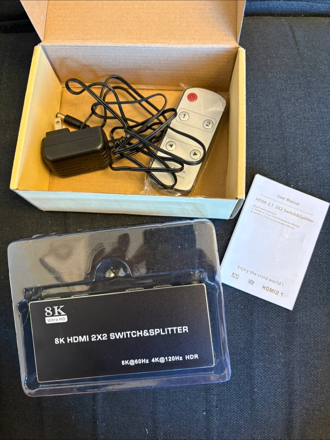 New 8K HDMI 2x2 Switch Splitter thumbnail