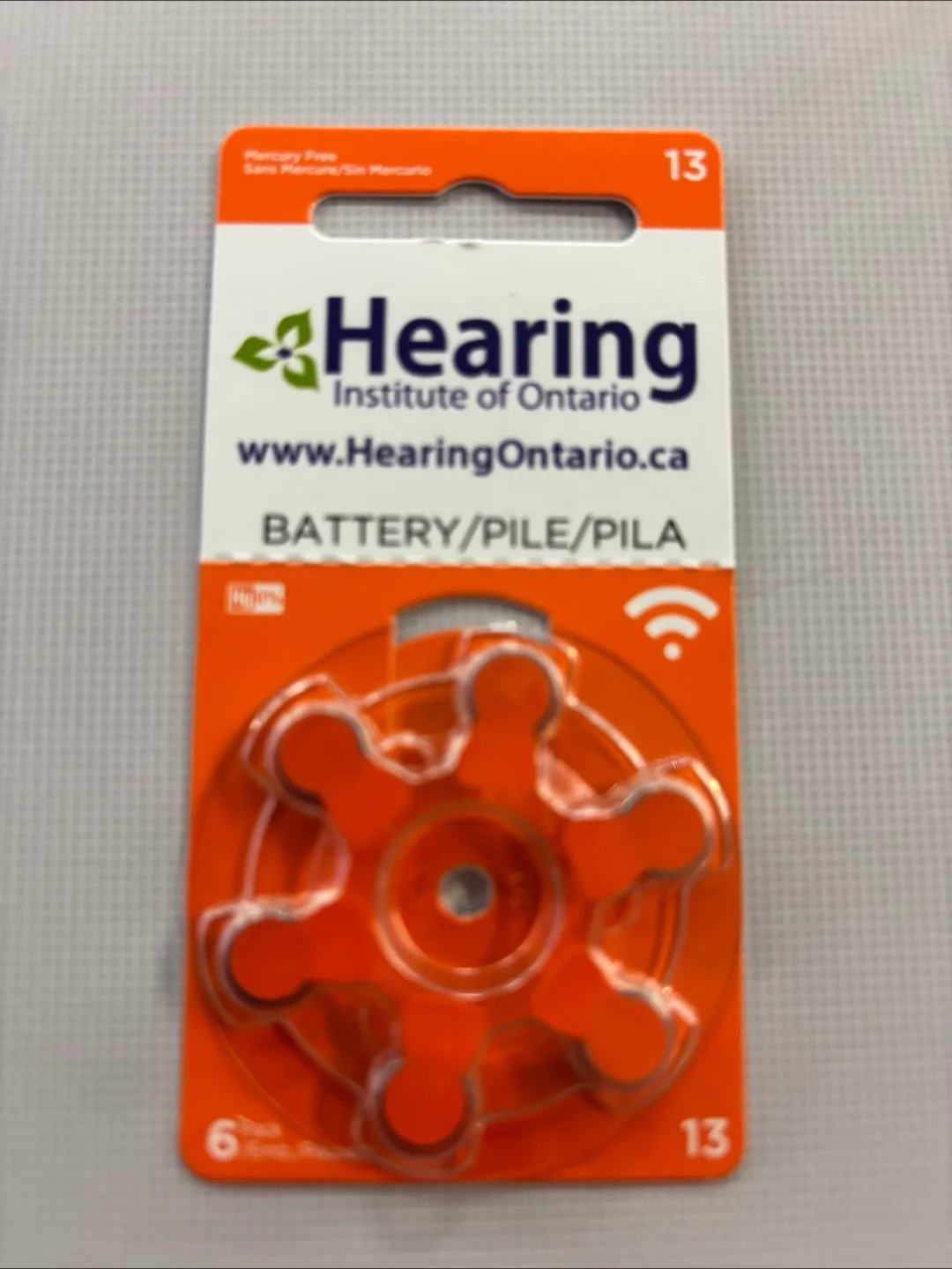 Hearing Institute of Ontario Size 13 Battery thumbnail