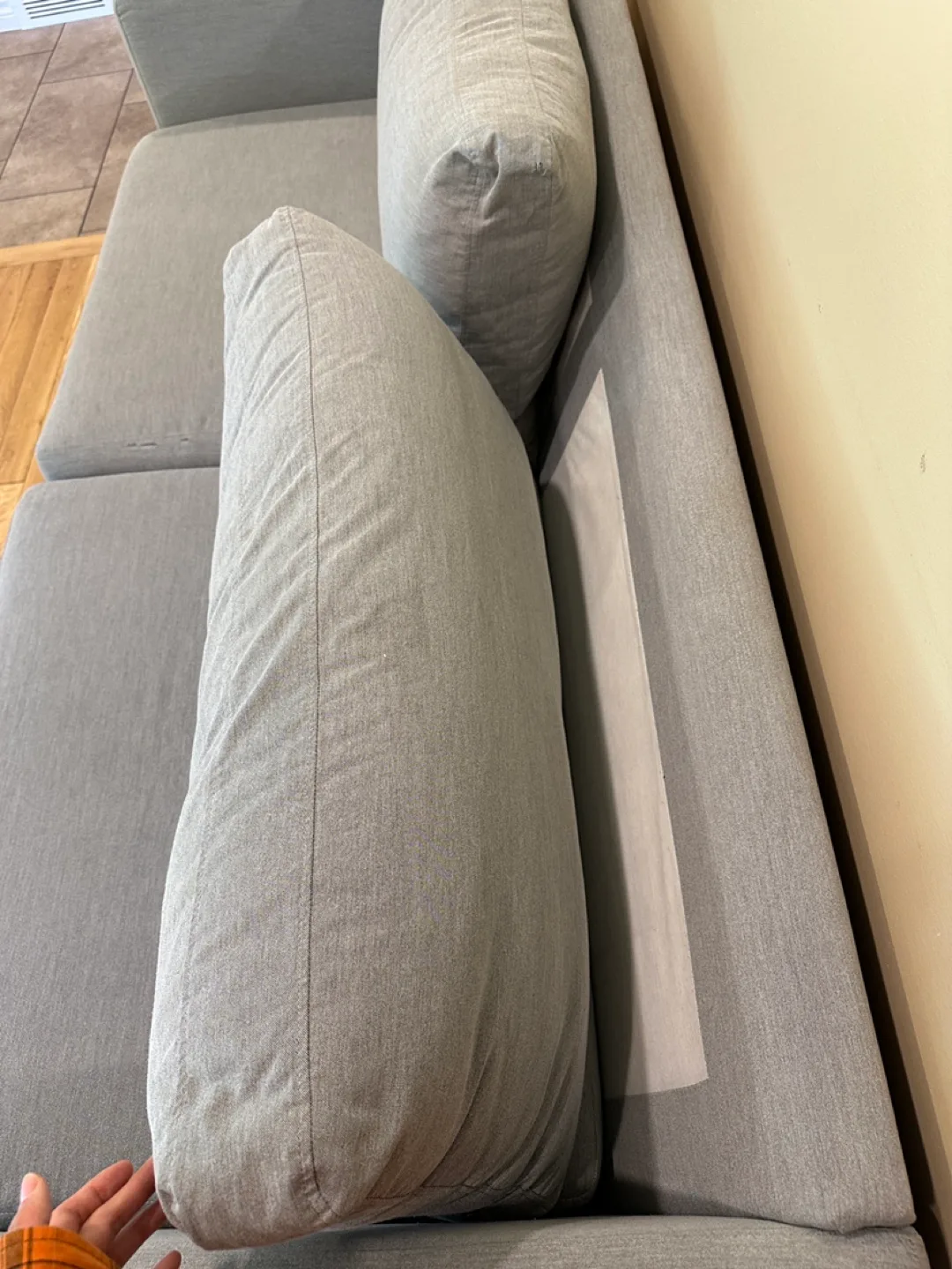 IKEA Karlanda Grey 3 Seater Sofa (CAN DELIVER) image indicator(6)