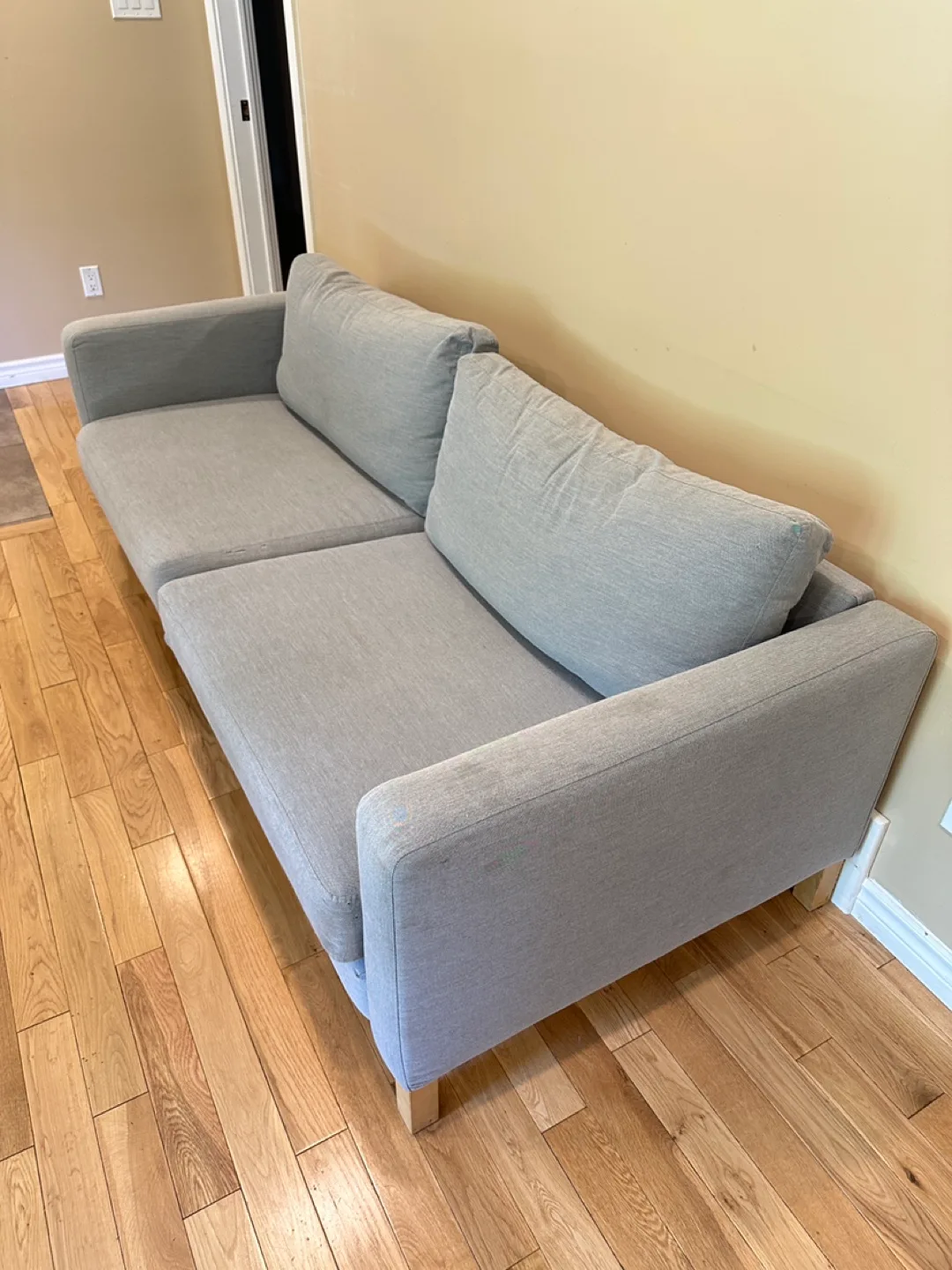 IKEA Karlanda Grey 3 Seater Sofa (CAN DELIVER) image indicator(5)