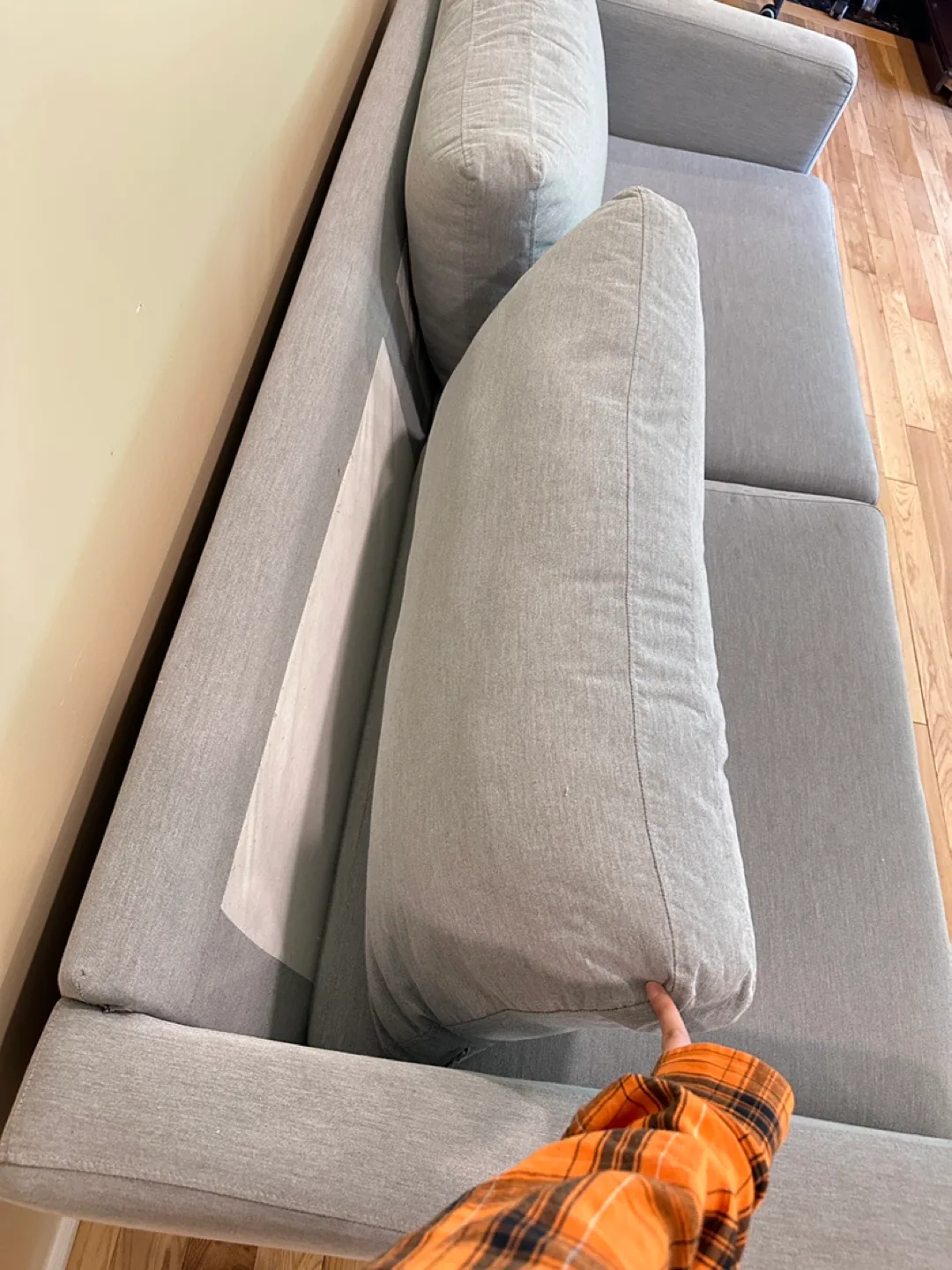 IKEA Karlanda Grey 3 Seater Sofa (CAN DELIVER) image indicator(7)