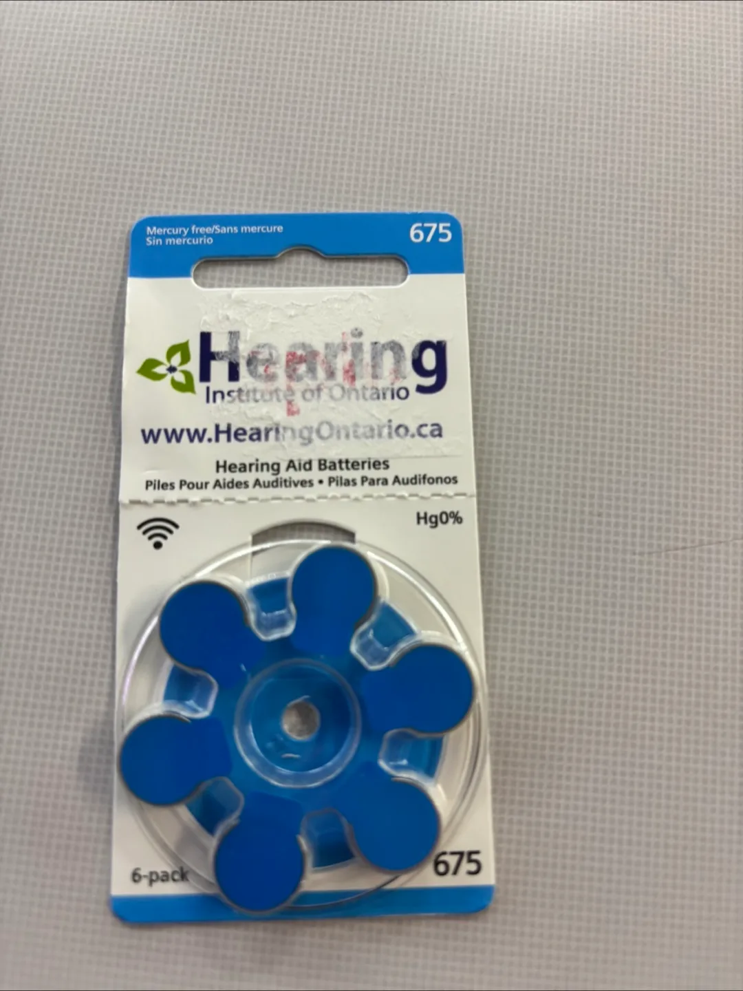 Hearing Institute of Ontario 675 Hearing Aid Batteries thumbnail