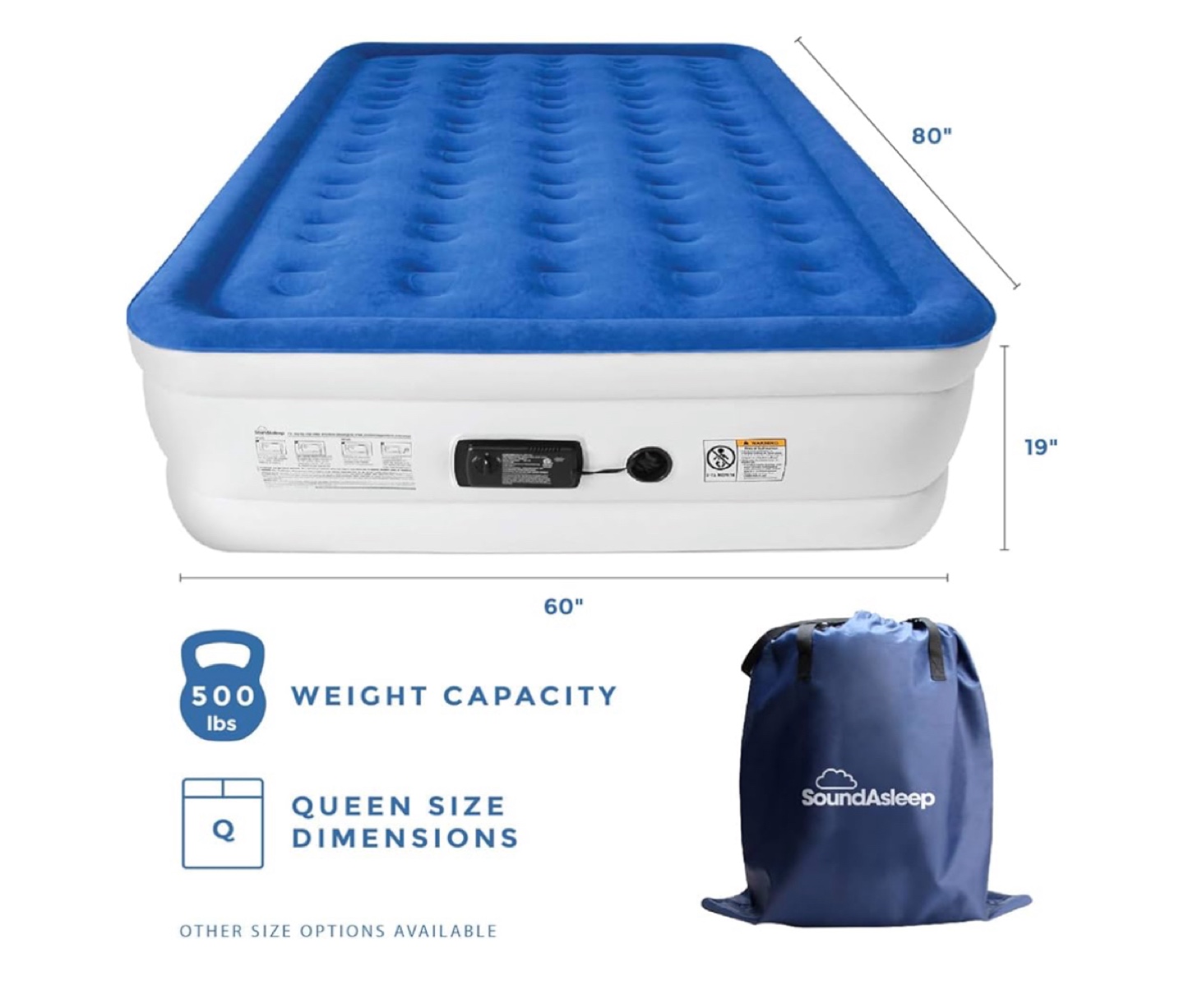 SoundAsleep Queen Air Mattress - photo 2