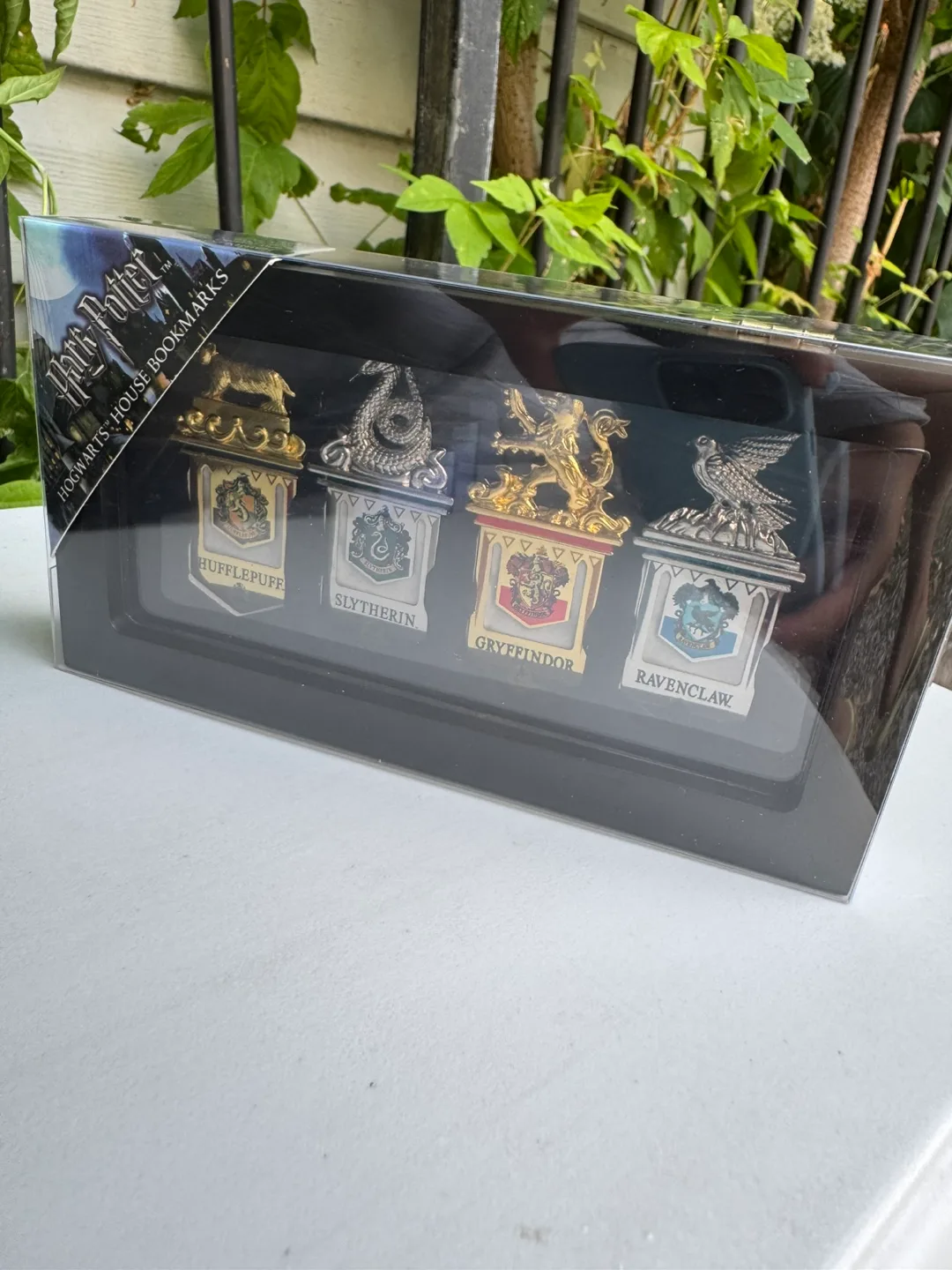 Harry Potter House Bookmarks Set - New in Box! thumbnail