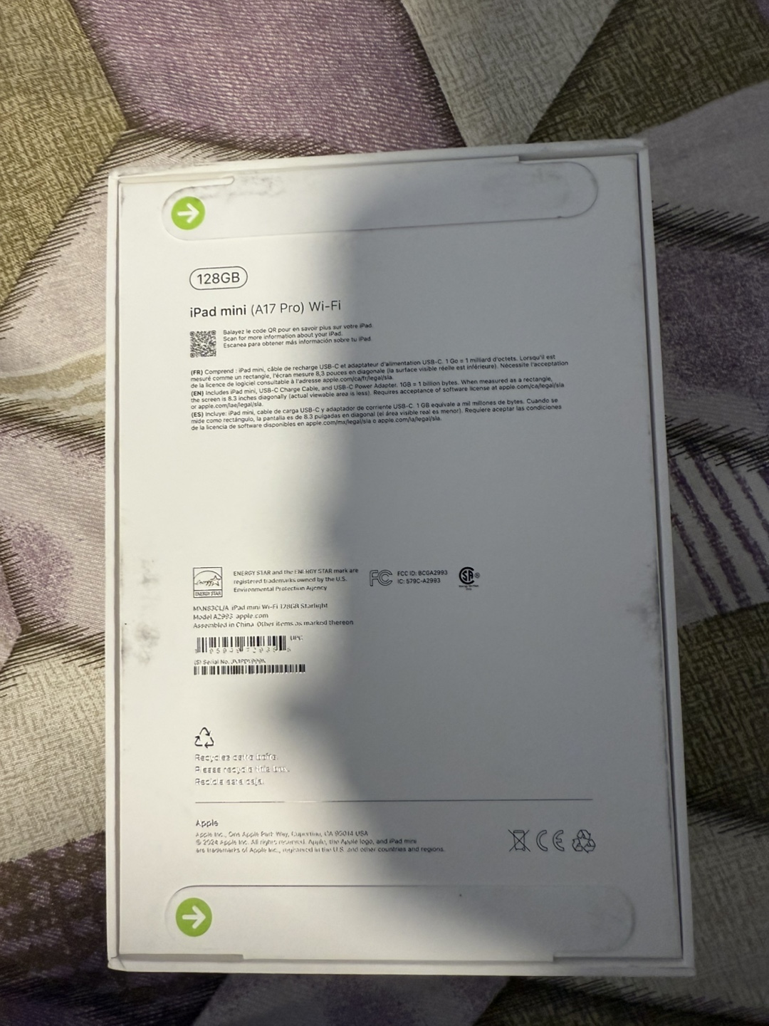 New Apple iPad mini 128GB Starlight - photo 2