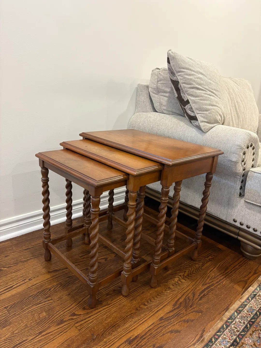 Nest of Tables - Wood Finish thumbnail