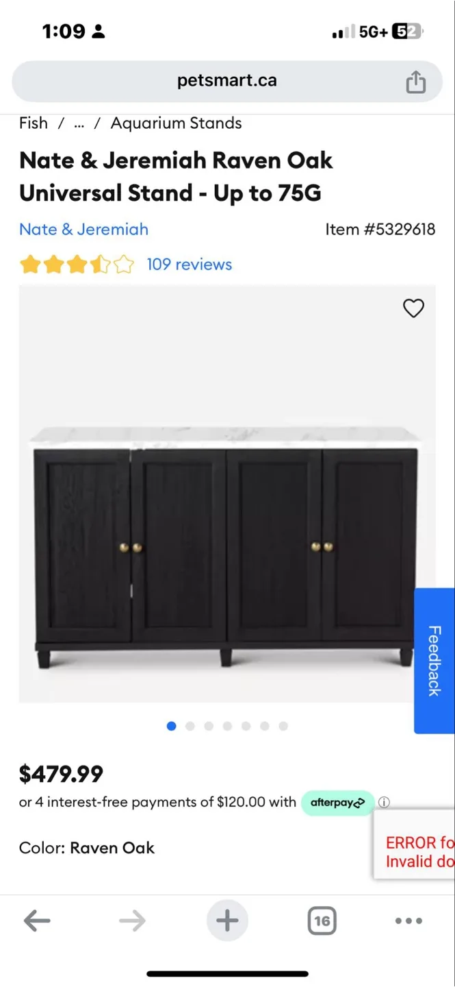 Fish tank| filter system| stand and all other items image indicator(6)