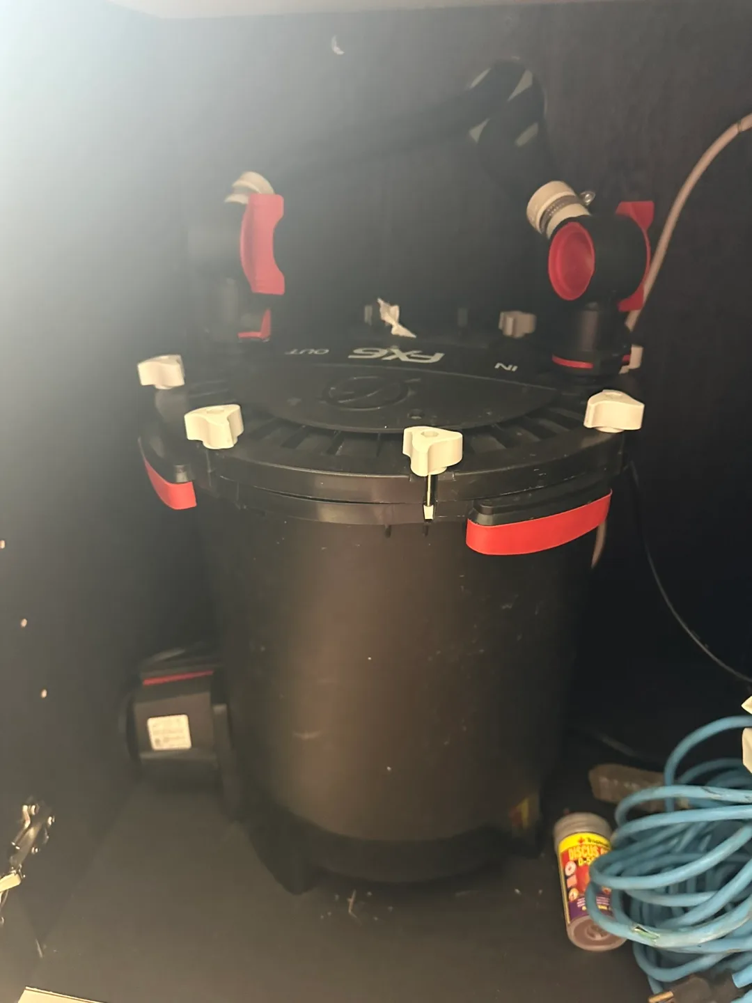 Fish tank| filter system| stand and all other items image indicator(9)