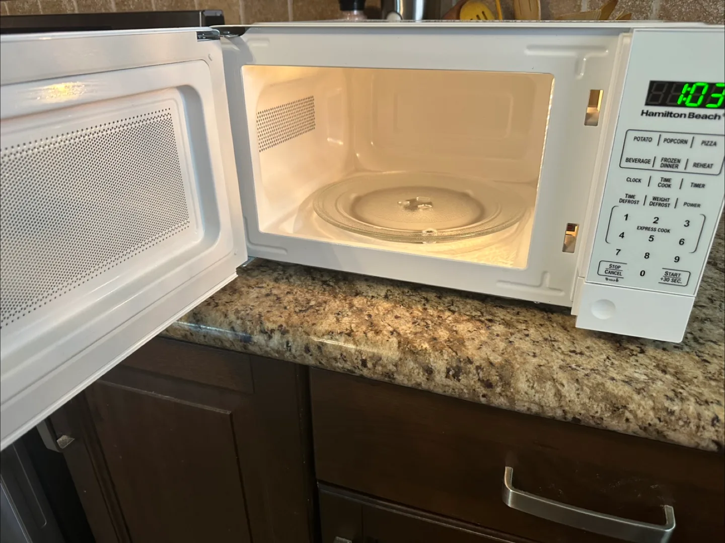 Hamilton Beach Microwave image indicator(2)