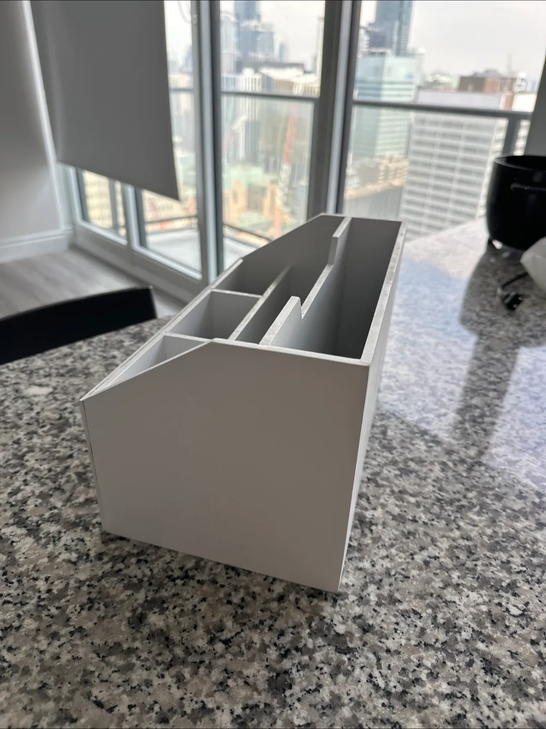 MUST GO JULY24‼️White Wooden Desk Organizer image indicator(5)