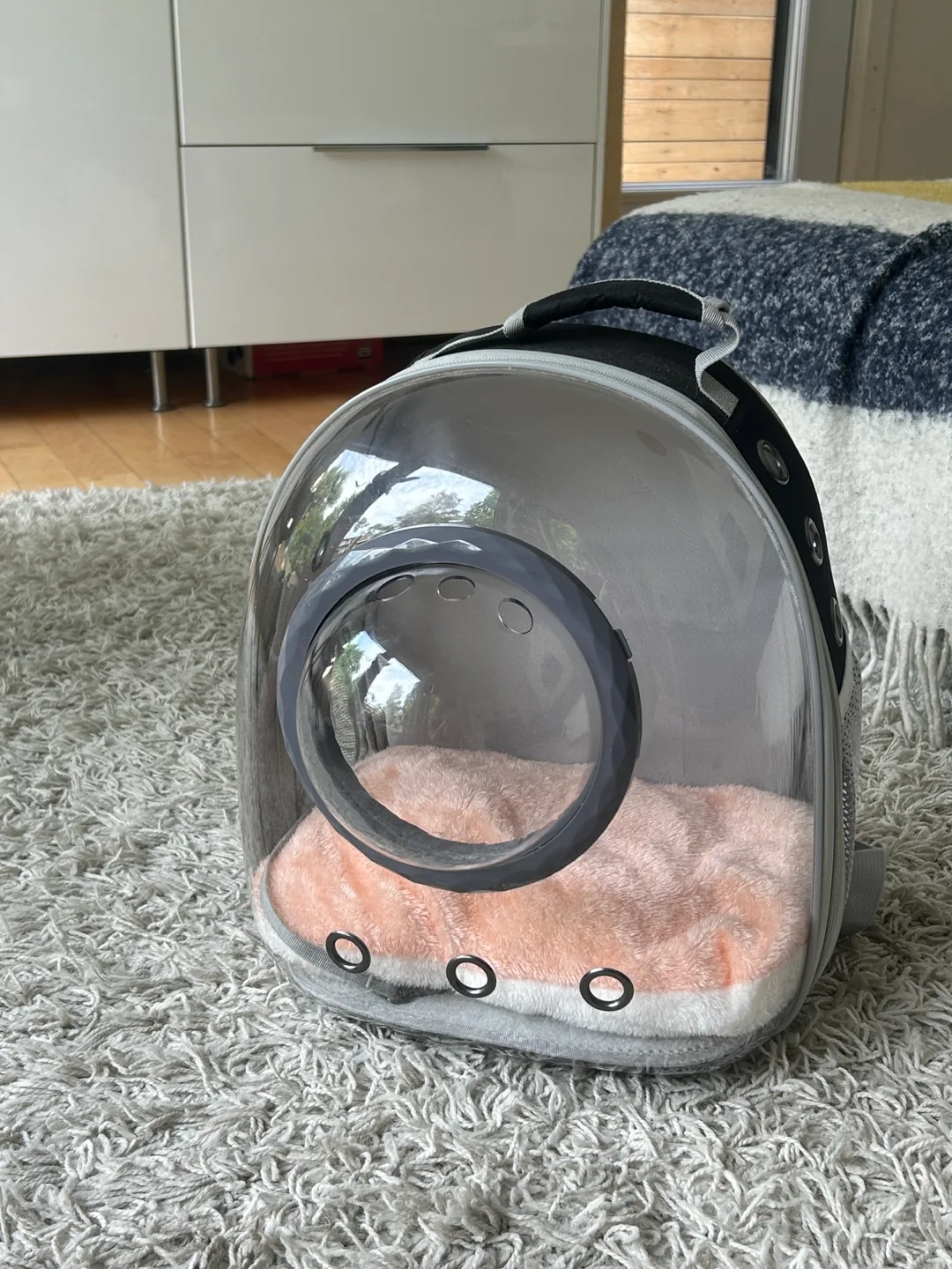 Pet carrier backpack thumbnail