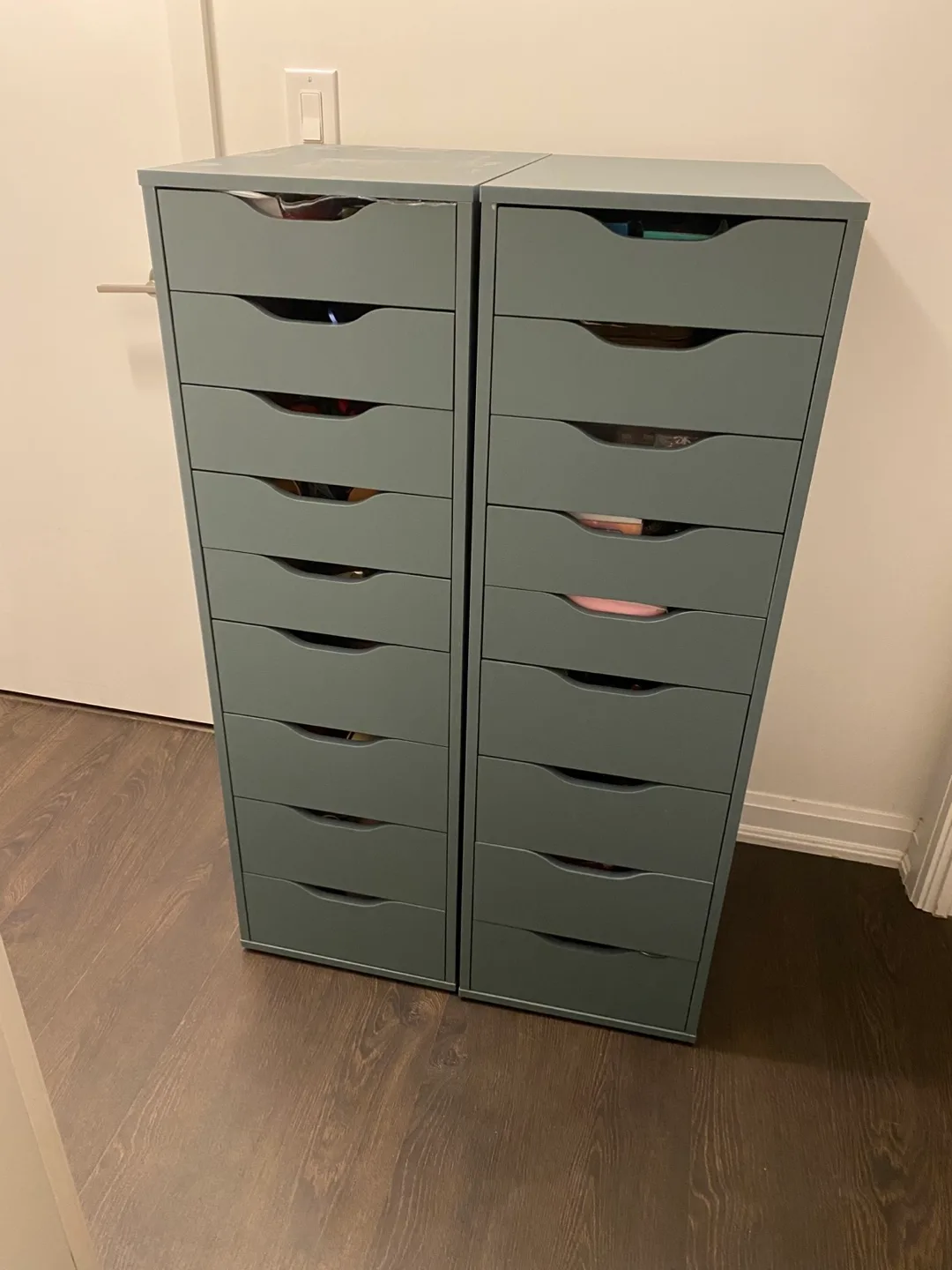 2 IKEA Alex Drawer Unit - Grey ($75 EACH OR $140 FOR BOTH) image indicator(2)