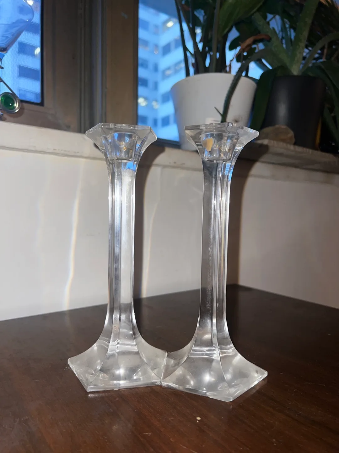 Crystal Decanter Stopper & Candlestick Holders thumbnail