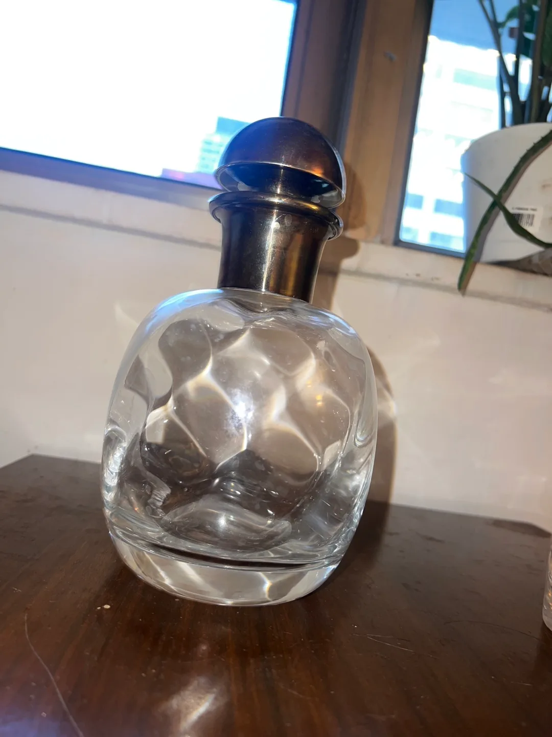 Crystal Decanter and Ice Bucket Set thumbnail