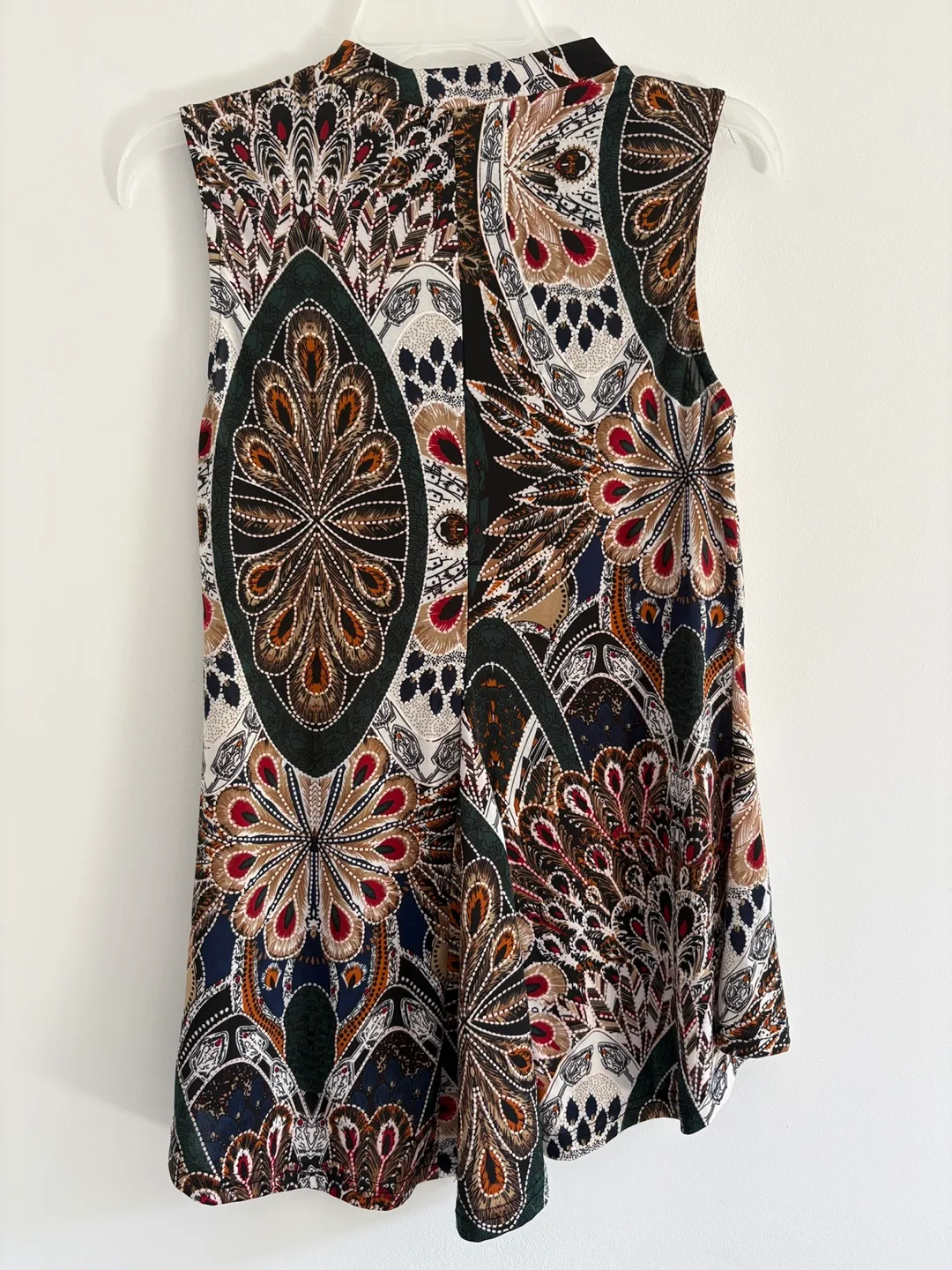 Sleeveless Tunic Top - Multi-colour image indicator(3)