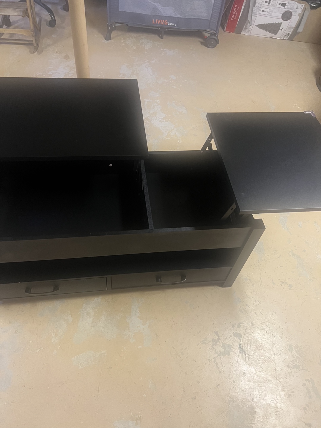 Black Lift Top Coffee Table - photo 5