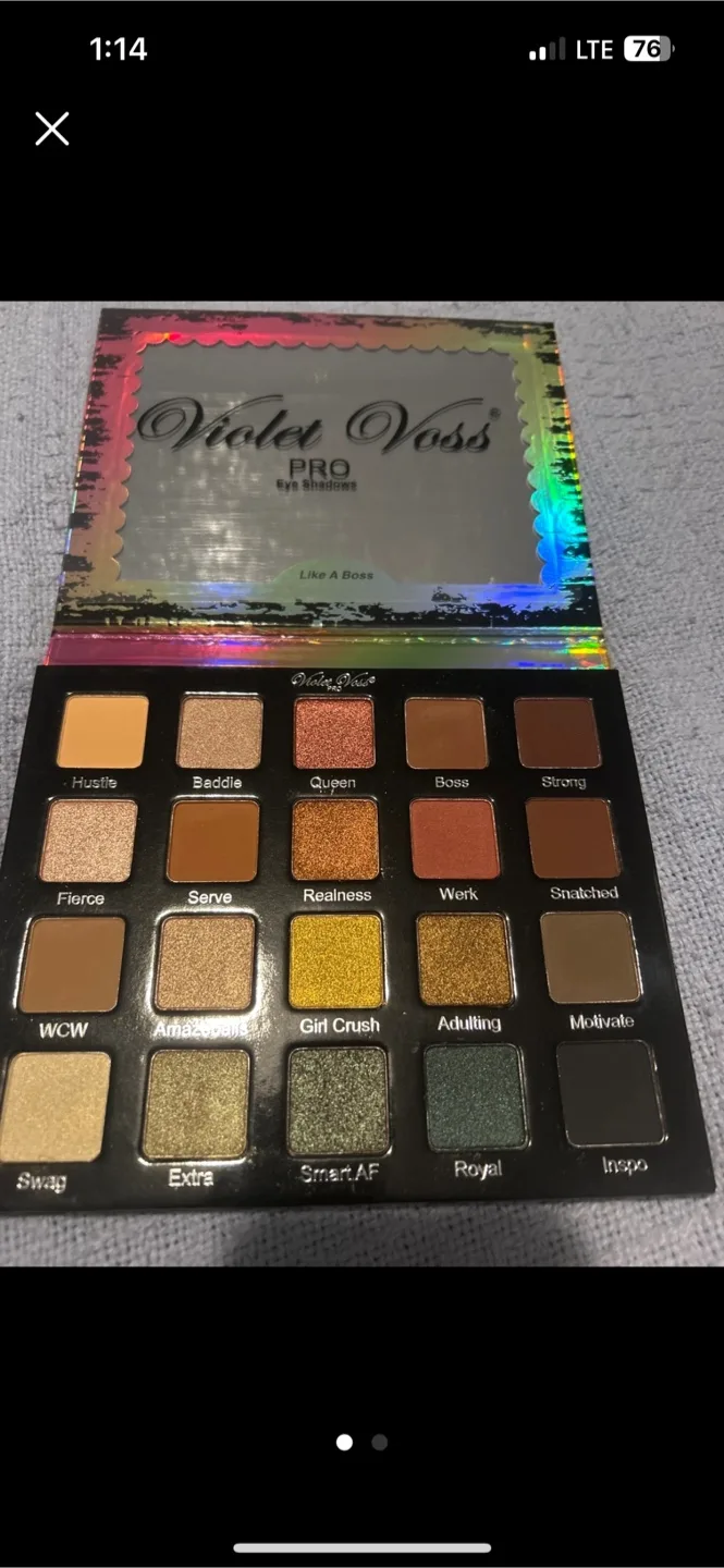 Violet Voss Pro Eyeshadow Palette - Like A Boss thumbnail