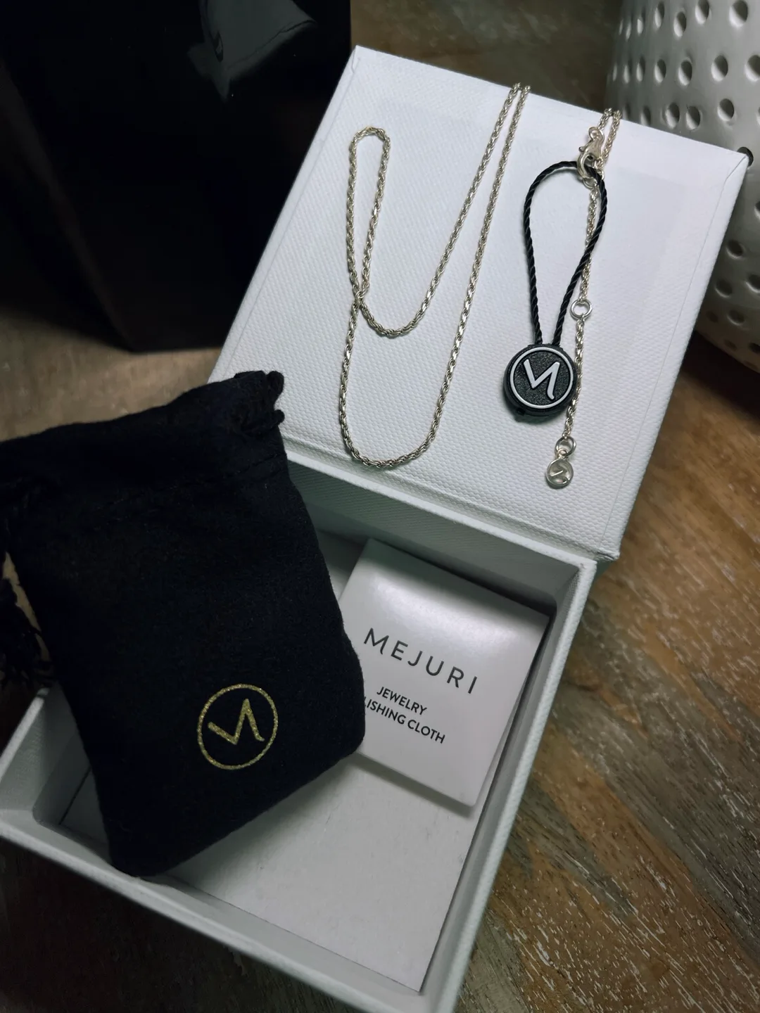 Mejuri Silver Necklace NEW thumbnail