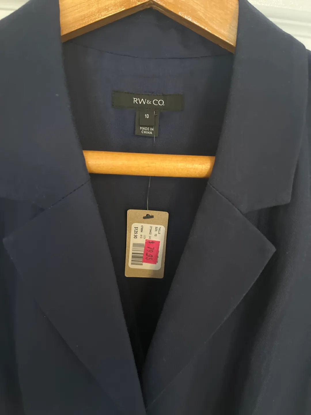 NEW!! Navy Sleeveless Dress - Size 10 image indicator(2)