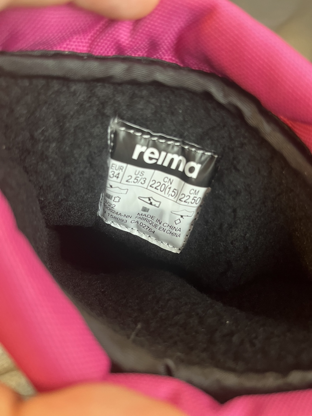 Reima Winter Boots NEFAR Azalea Pink US 3.5 - photo 3