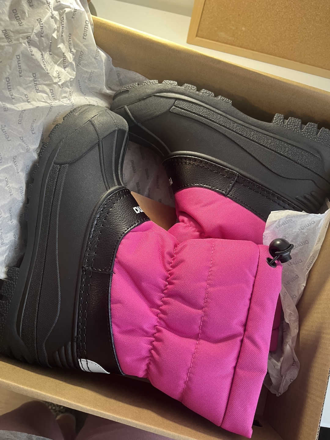 Reima Winter Boots NEFAR Azalea Pink US 3.5