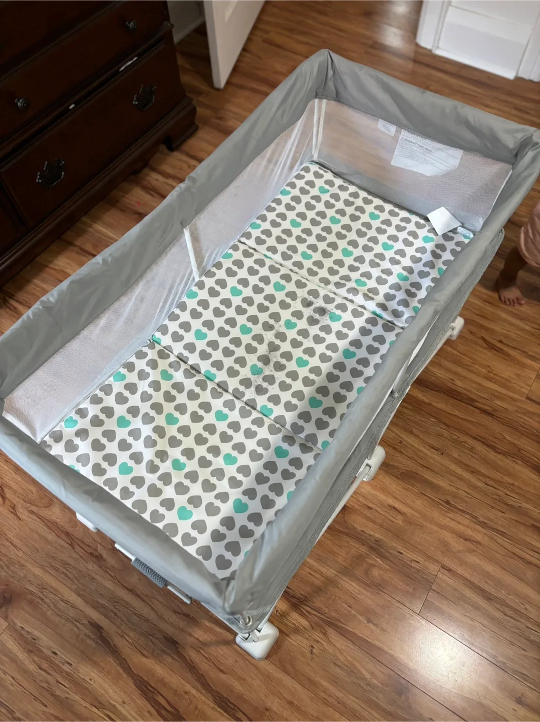 Ingenuity FoldAway Bassinet - Grey thumbnail