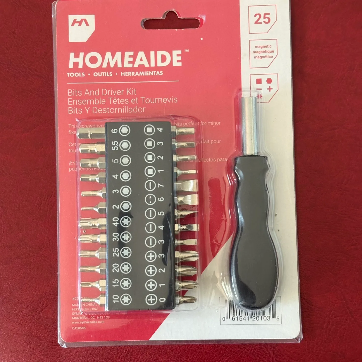 Homeaide 25-piece Bits and Driver Kit - New thumbnail