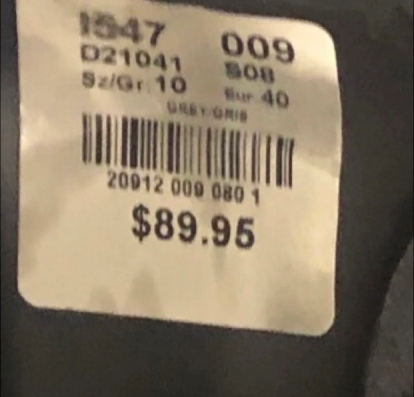 Grey Heeled Boots - Size 10 image indicator(3)