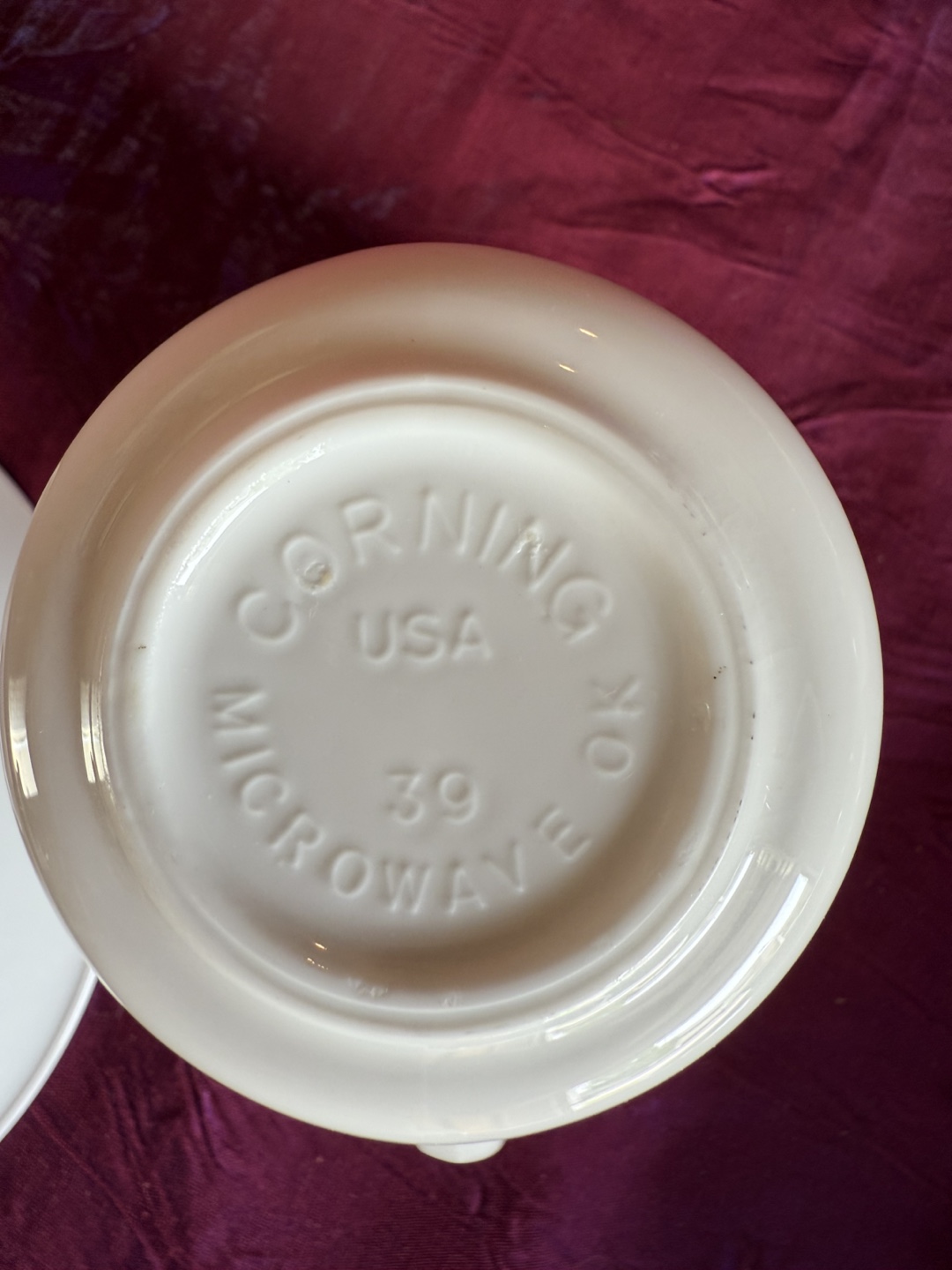 Vintage Corningwear corelle country cornflower teacup set - photo 4