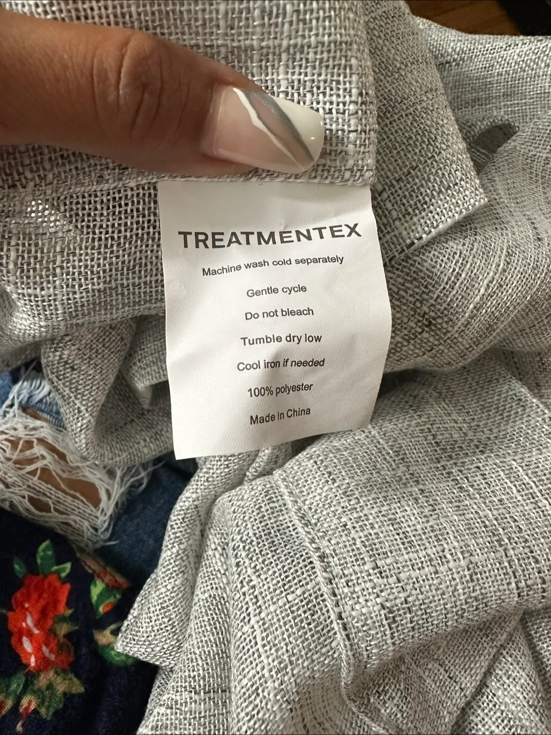 One Treatmentex Curtain Drapes - 84” H 54" W, Light Filtering thumbnail