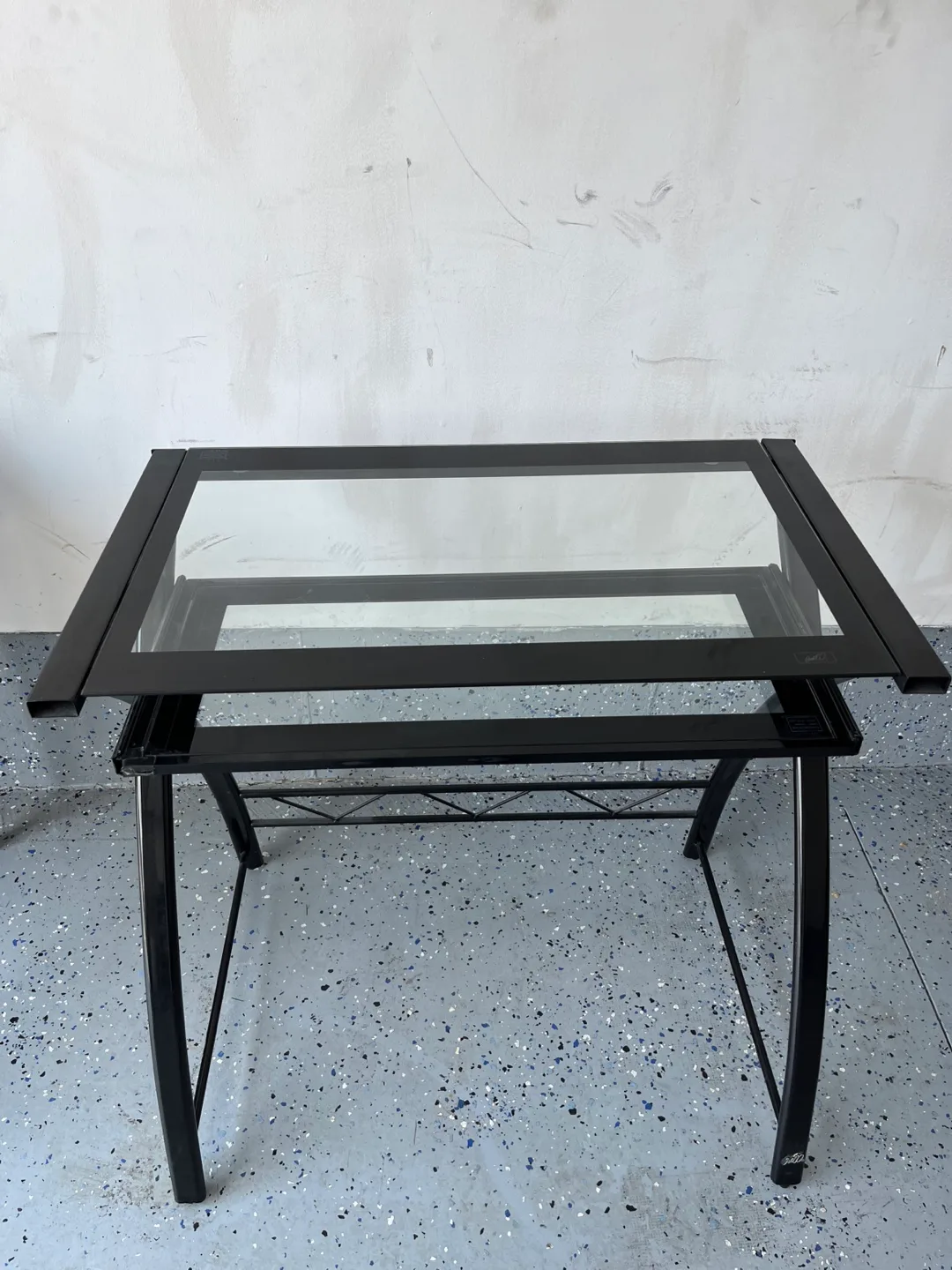 Black Glass Desk thumbnail