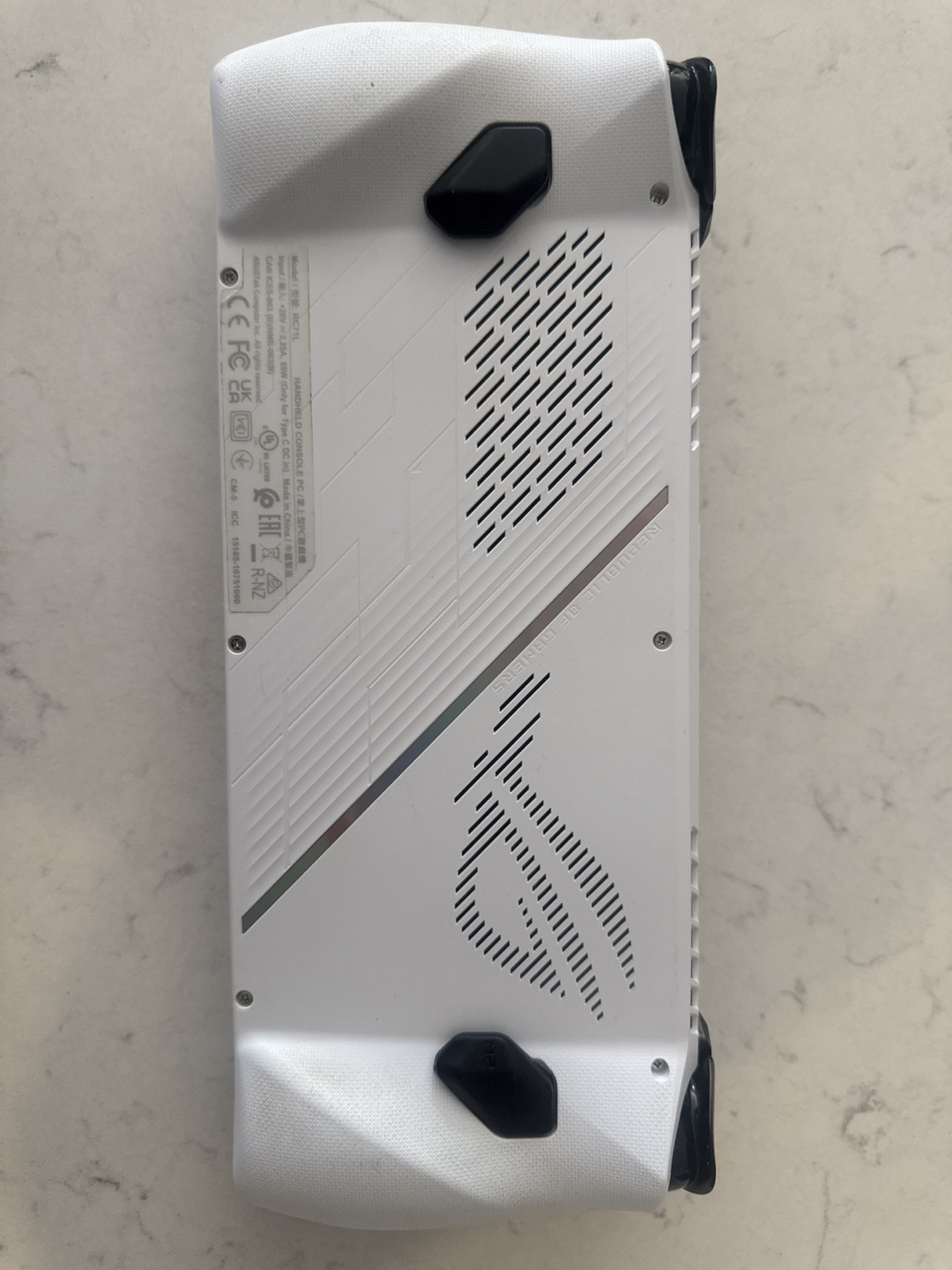 ASUS ROG Ally White Gaming Console - photo 3