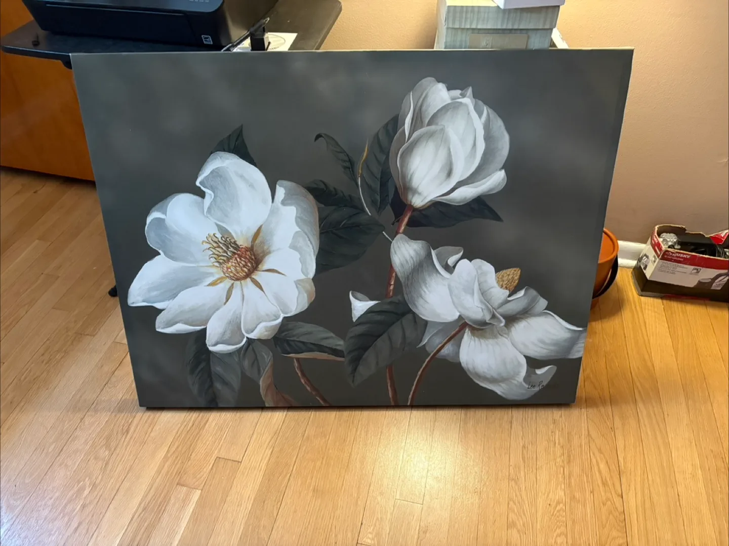 Floral Magnolia Painting thumbnail