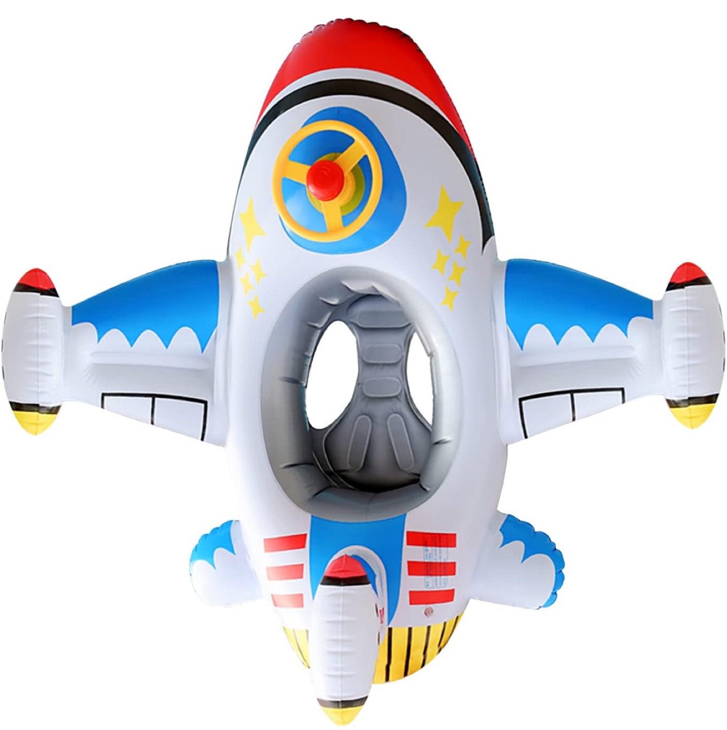 New Inflatable Airplane Baby Pool Float - photo 4