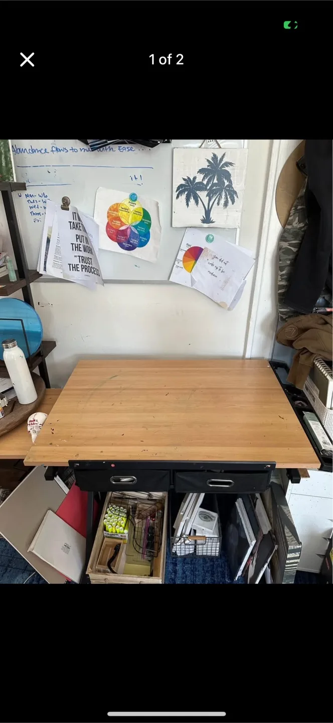 Artist Drafting Table with Storage thumbnail
