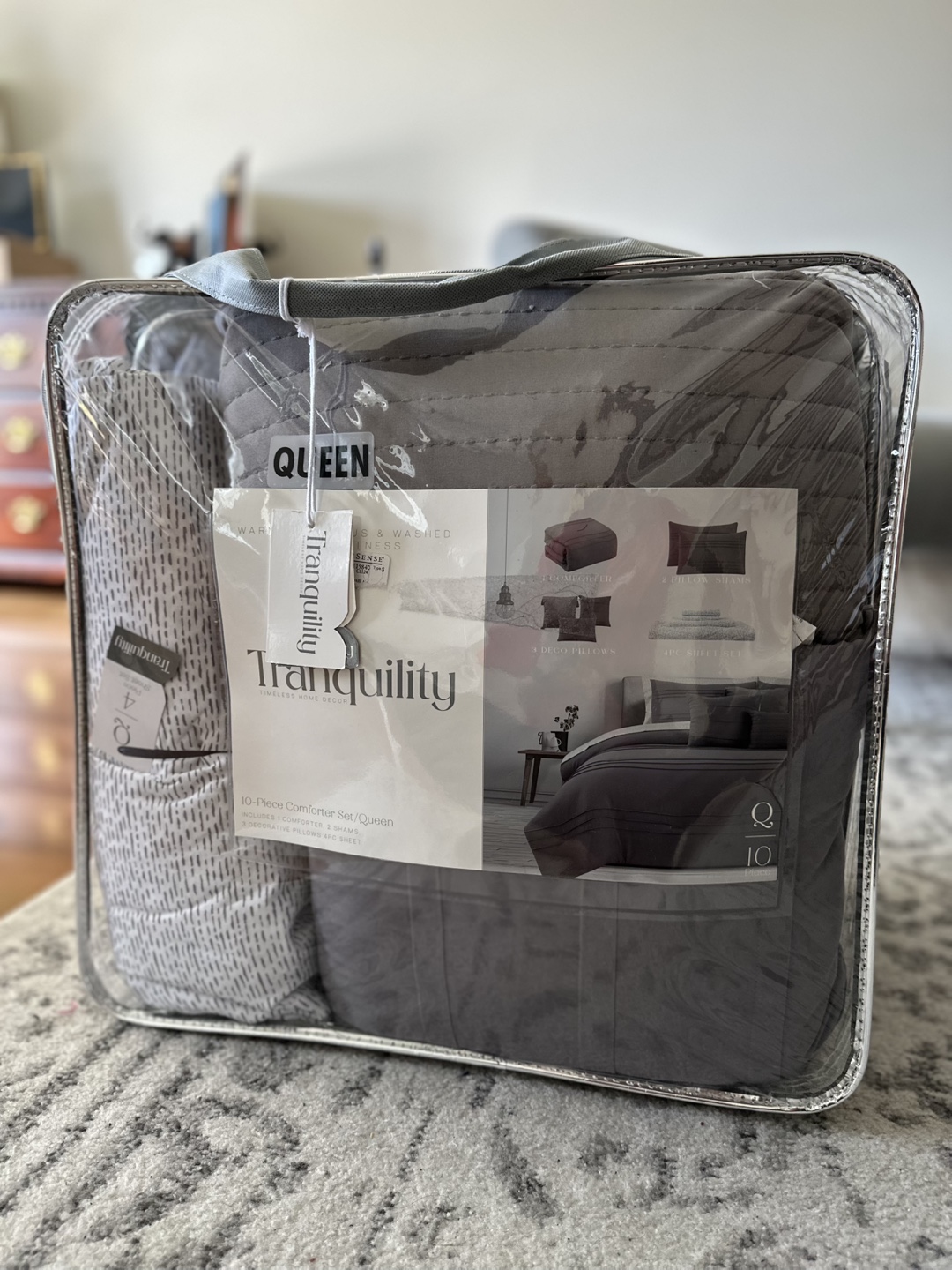 Tranquility 10-Piece Queen Comforter Set - photo 2