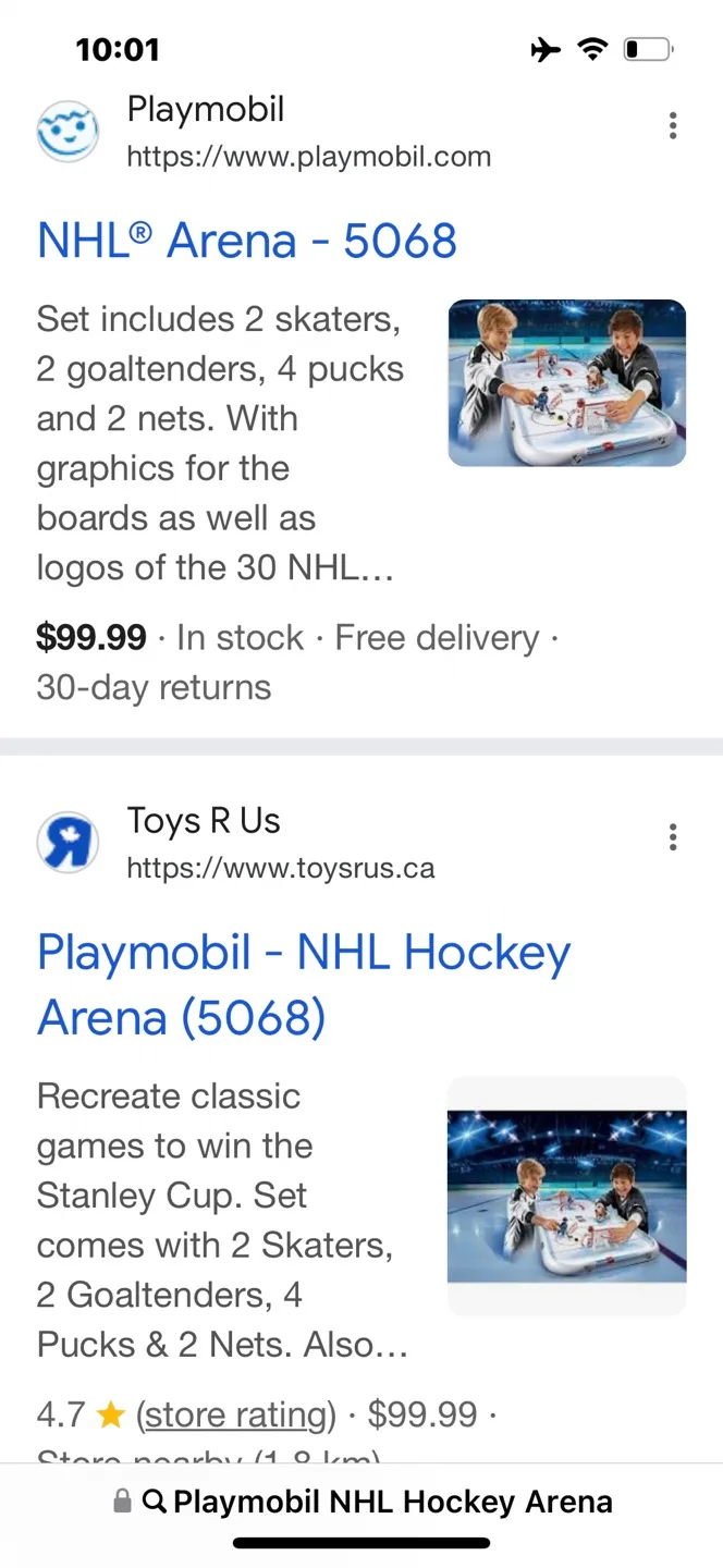 Playmobil NHL Hockey Arena image indicator(2)